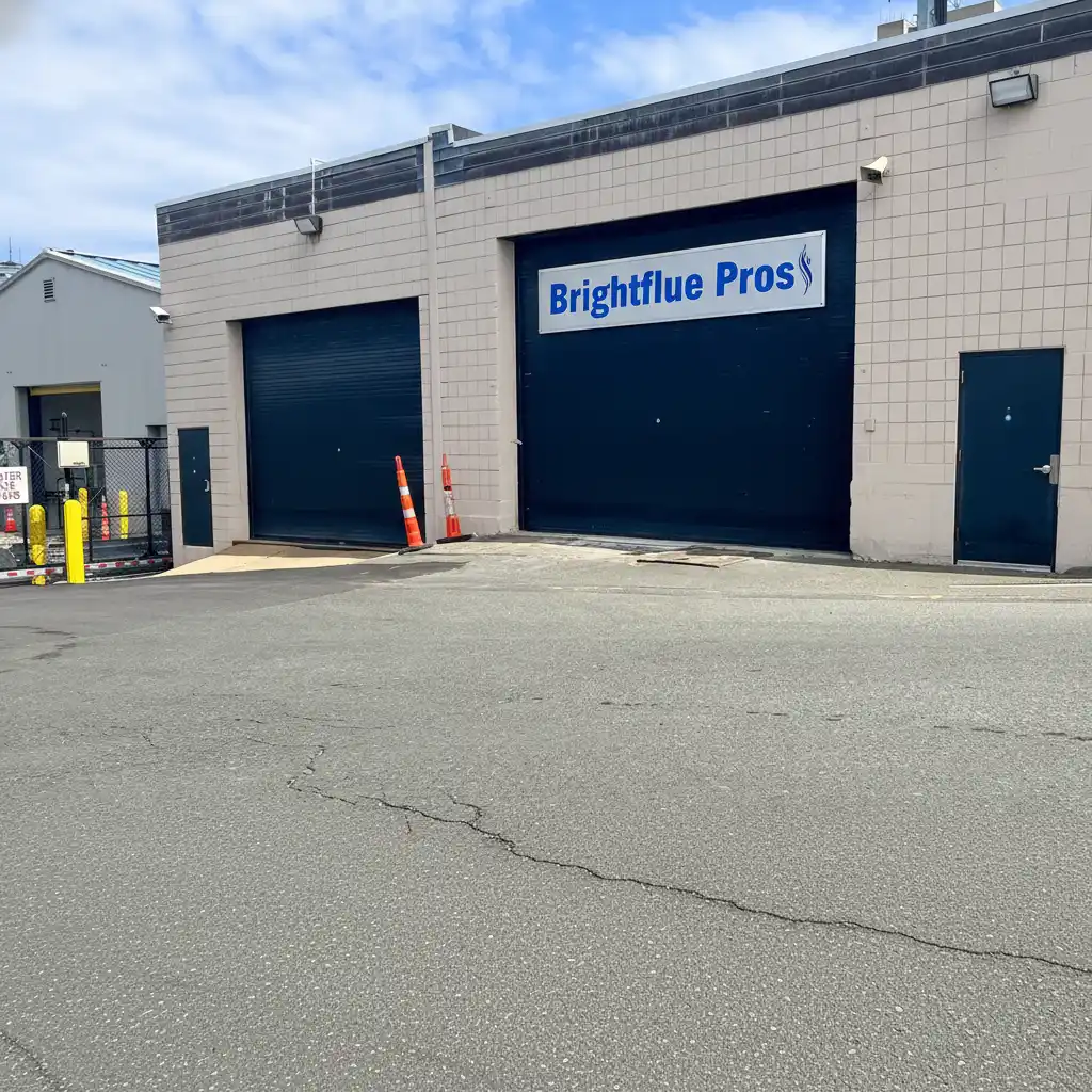 Brightflue Pros office location at 845 Albany St, Boston MA