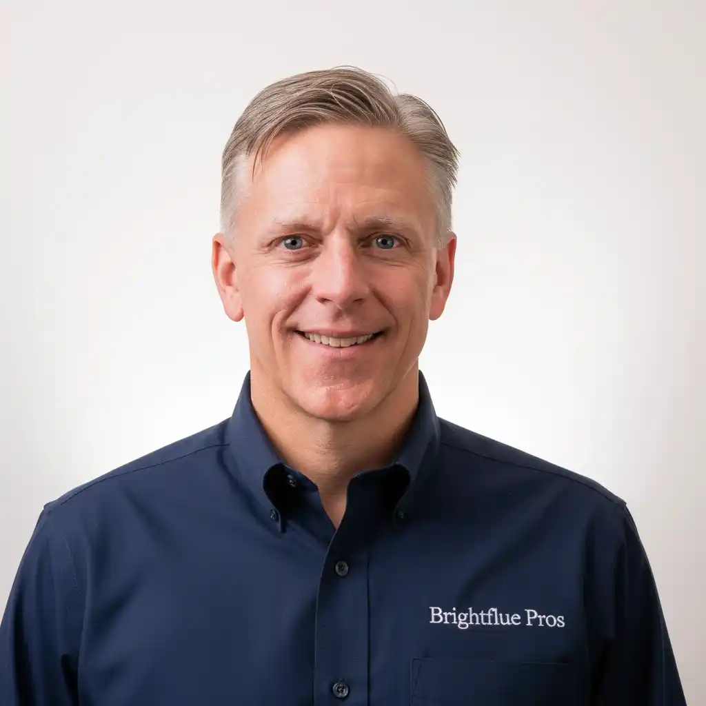 Peter Henderson, owner of Brightflue Pros chimney sweep services in Boston MA